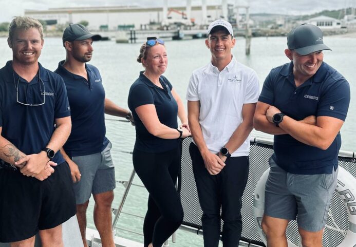 iceberg crew at Port Nikau superyacht marina