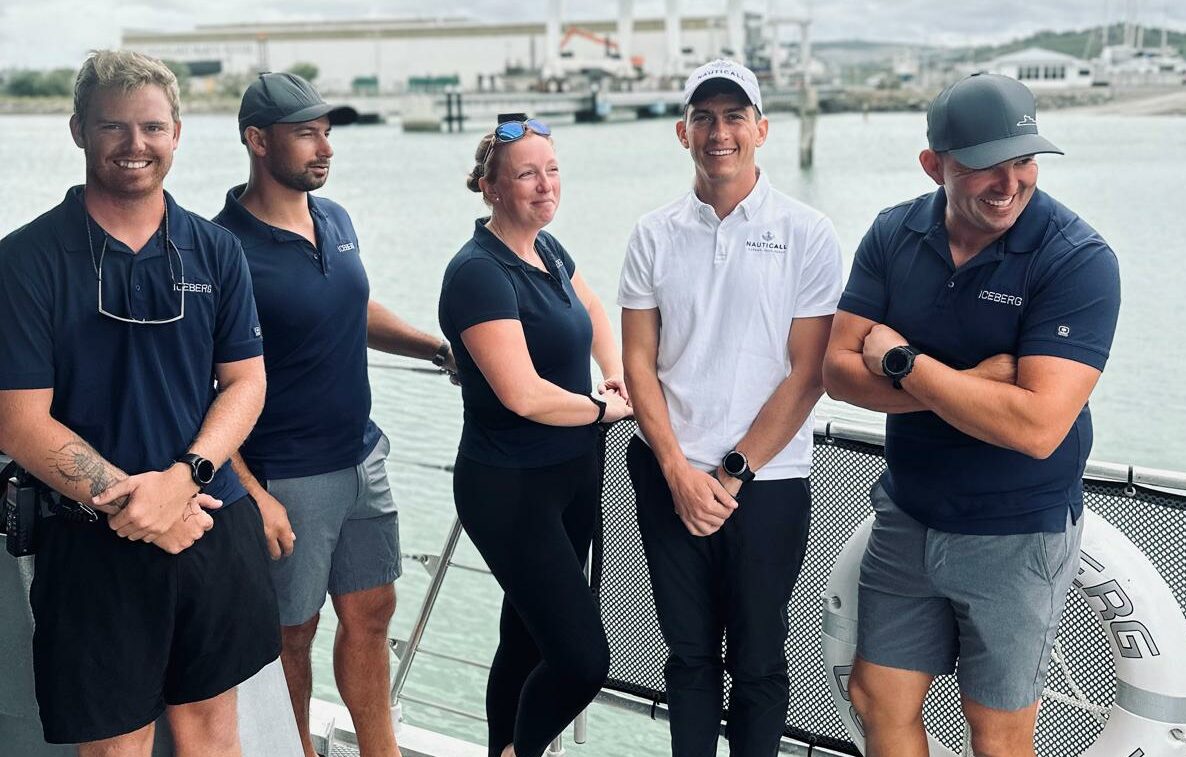 iceberg crew at Port Nikau superyacht marina